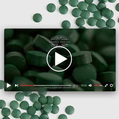 Produkt-Video Spirulina